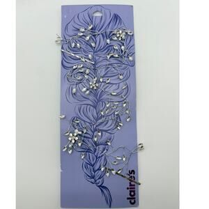 Crystal Floral Themed Hair Vine Accessory To Dress Up Your UpDo